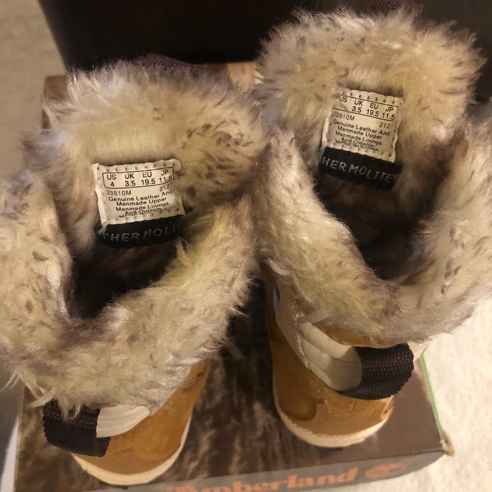 Timberland (4c) Snow Stomper Boot (wheat/Wht) - Picture 6 of 6